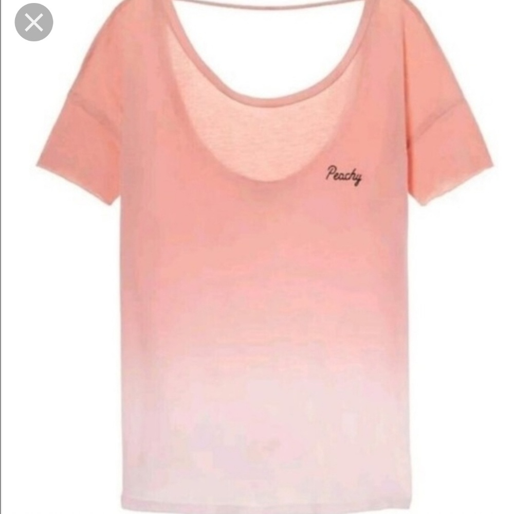 PINK peachy tee